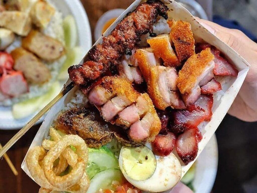 nasi campur babi