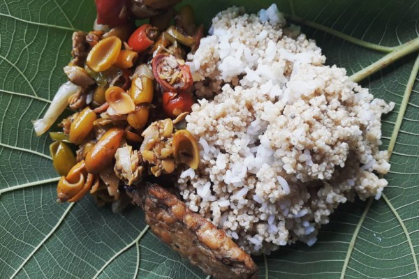 nasi tiwul