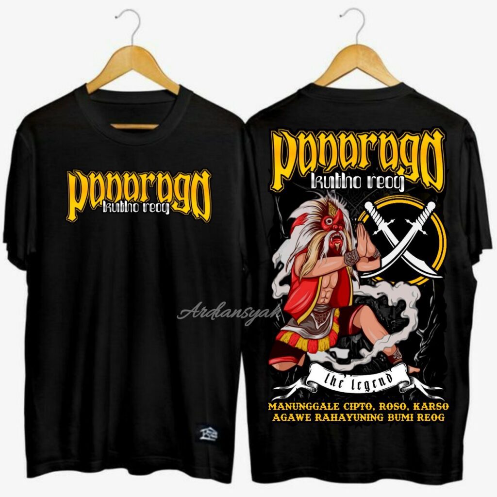 baju khas ponorogo dan kelebihan menggunakan kaos ini